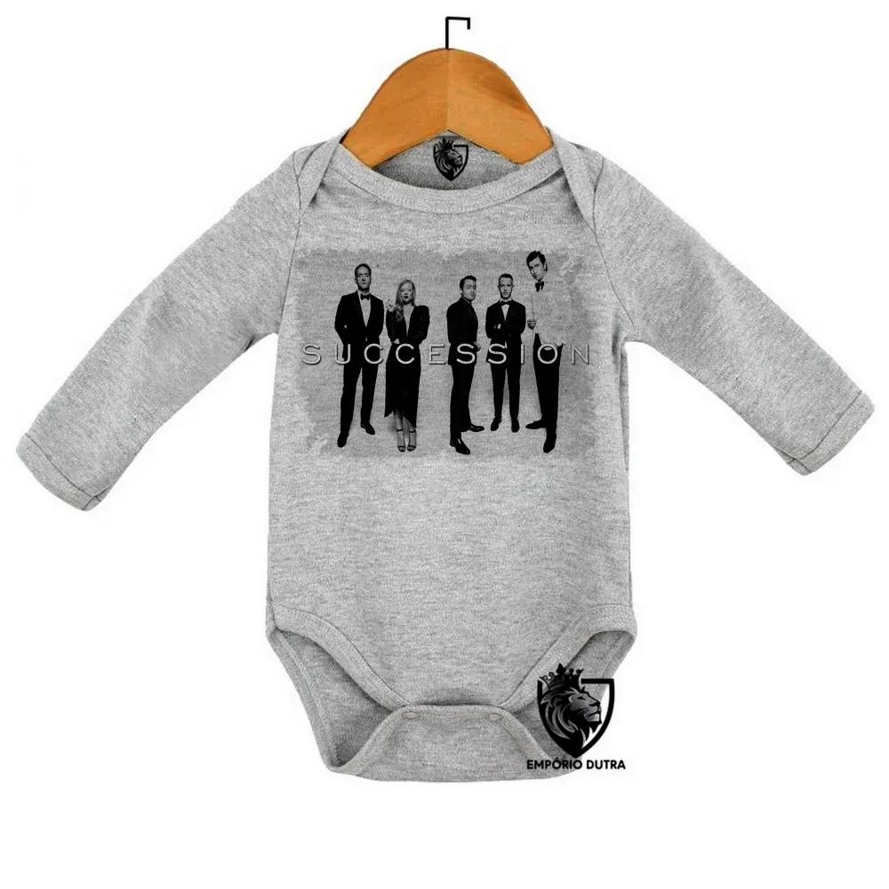 Body Bebê Infantil Succession serie seriado Imagem