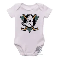Body Bebê Infantil Super Patos the Mighty Ducks - Foto 2