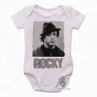 Body Bebê Infantil Sylvester Stallone rocky balboa filme - Foto 2