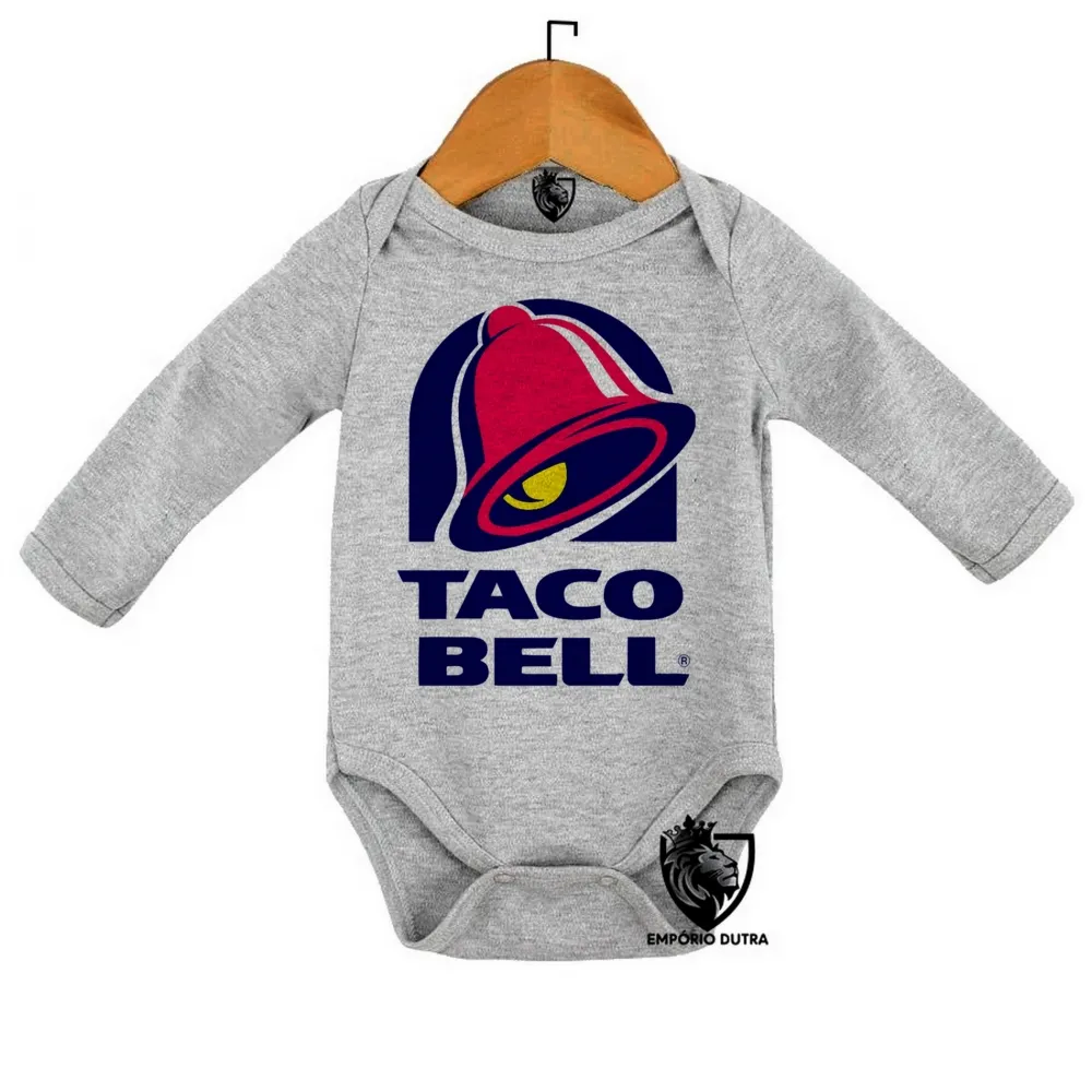 Body Bebê Infantil Taco Bell restaurante demolidor Imagem