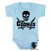 Body Bebê Infantil The Goonies caveira filme piratas anos 80 - Foto 3