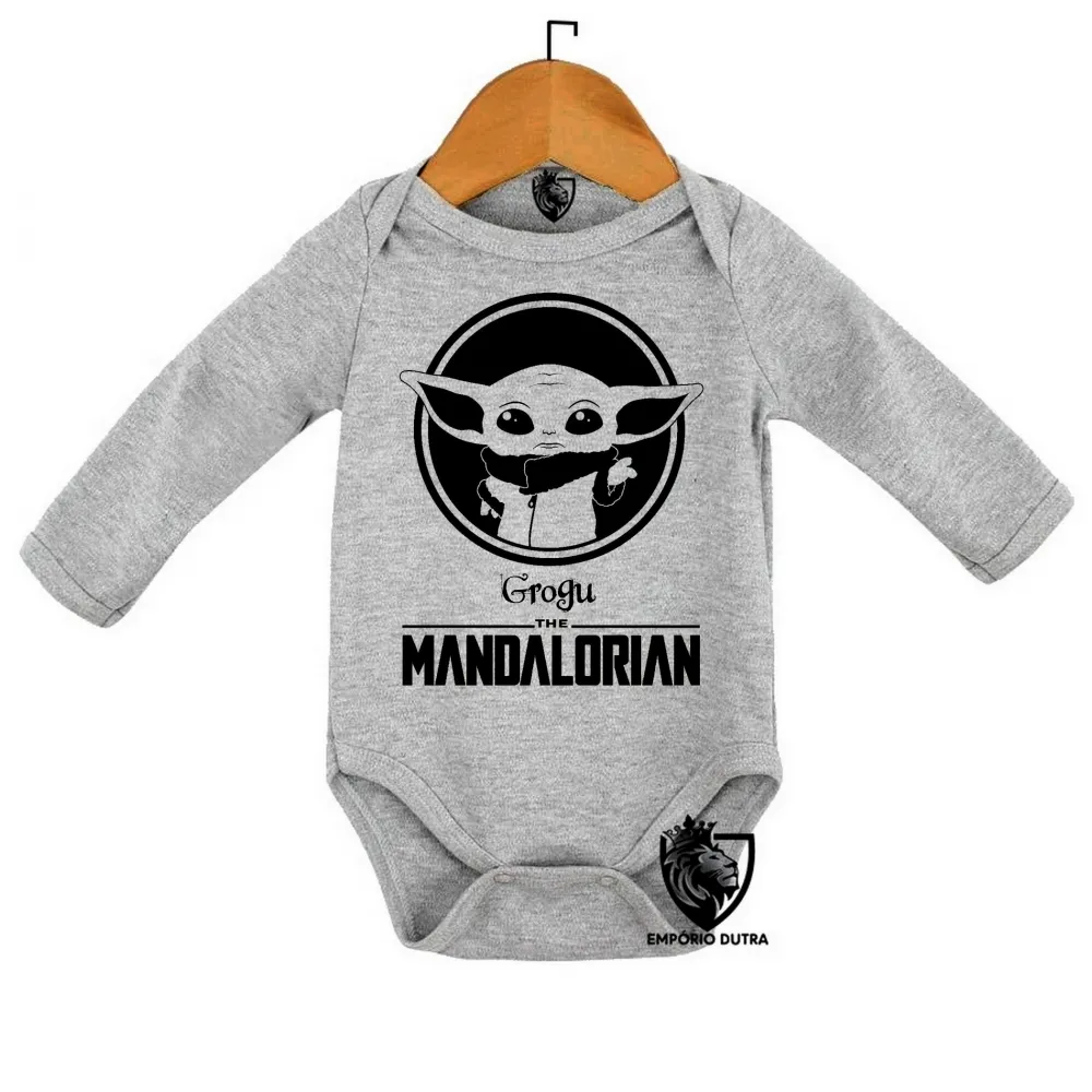 Body Bebê Infantil The Mandalorian baby Grogu Imagem
