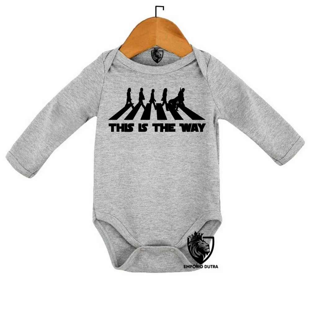 Body Bebê Infantil The Mandalorian Beatles