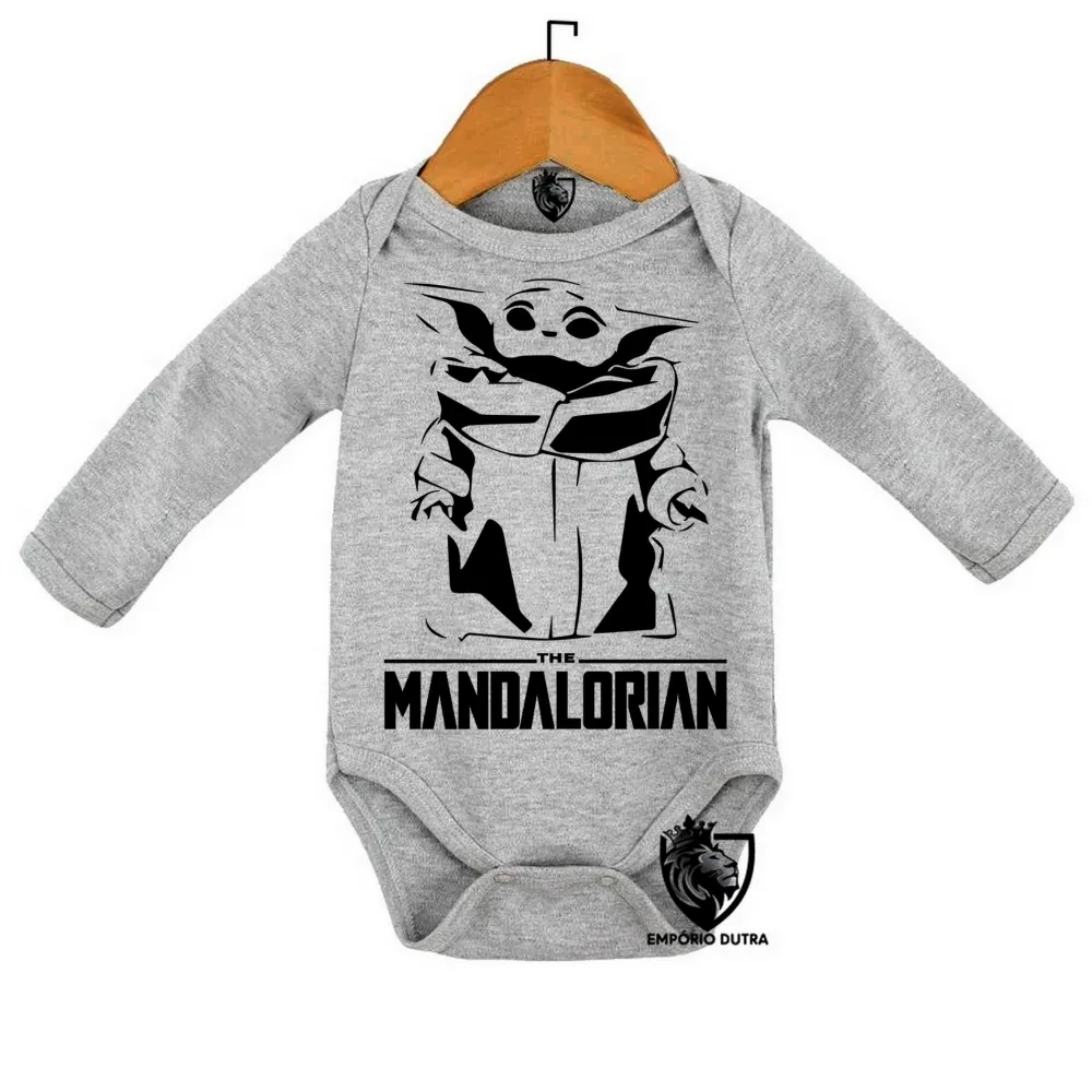 Body Bebê Infantil The Mandalorian Grogu