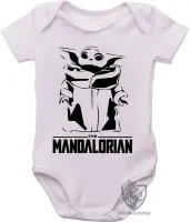 Body Bebê Infantil The Mandalorian Grogu - Foto 2