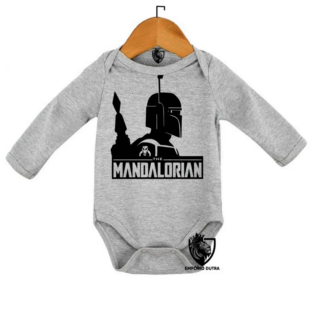 Body Bebê Infantil The Mandalorian perfil