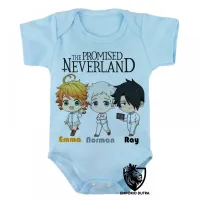 Body Bebê Infantil The Promised Neverland pequenos - Foto 3