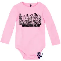 Body Bebê Infantil The Walking Dead grupo serie seriado - Foto 4