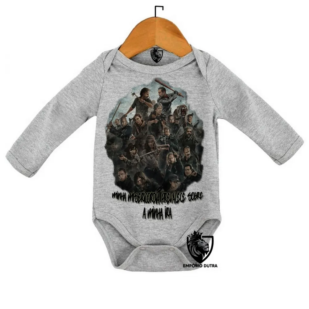 Body Bebê Infantil The Walking Dead minha misericórdia