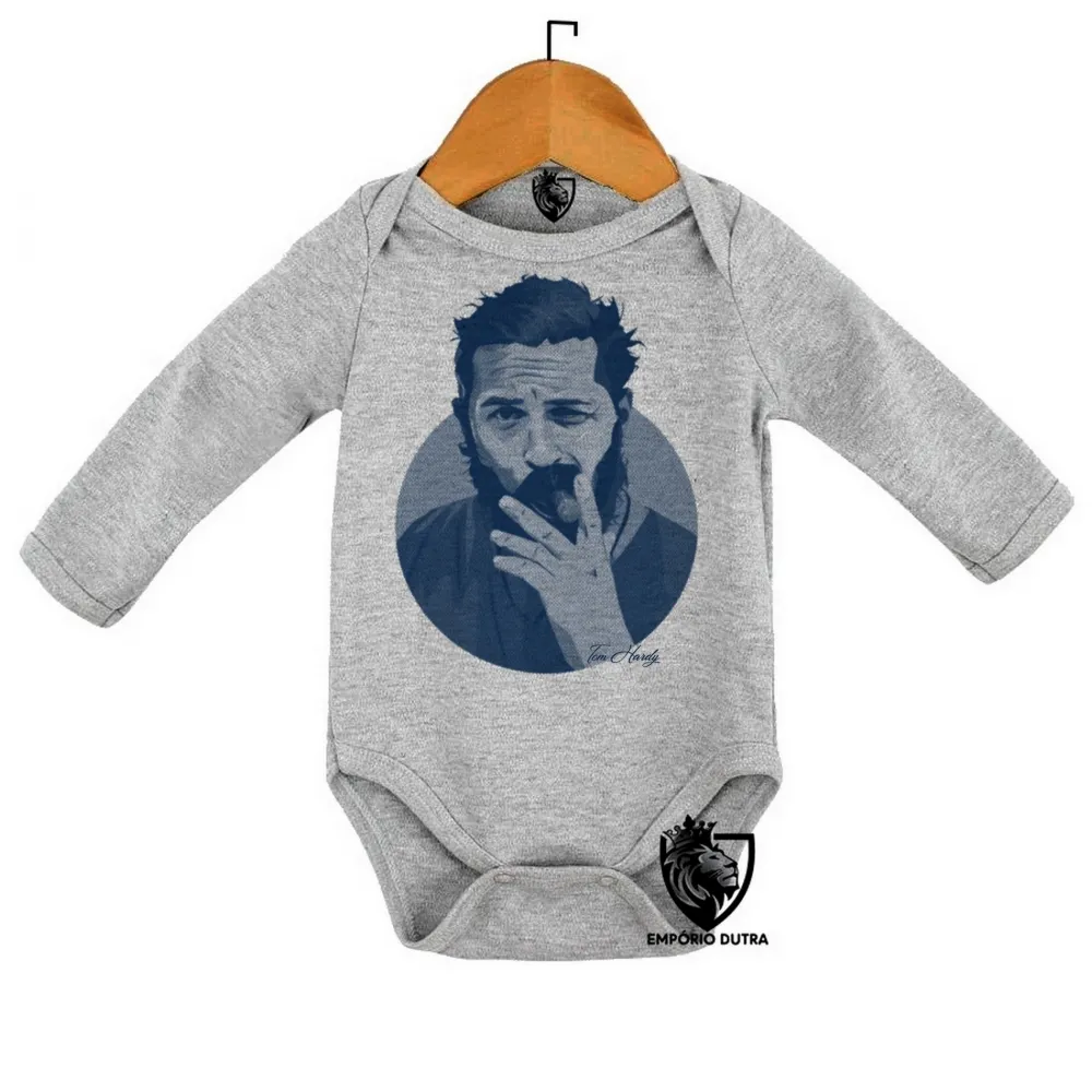 Body Bebê Infantil Tom Hardy ator americano Imagem