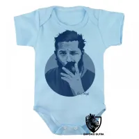 Body Bebê Infantil Tom Hardy ator americano - Foto 3