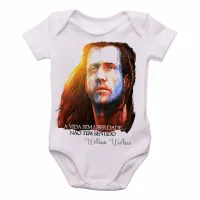 Body Bebê Infantil William Wallace coração valente mel gibson - Foto 2