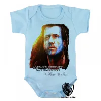 Body Bebê Infantil William Wallace coração valente mel gibson - Foto 3