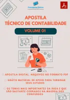 Apostila do Técnico de Contabilidade - Volume 1 Concursos Técnico Contabilidade