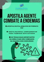 Apostila do Agente de Endemias Concursos Agente Combate a Endemias