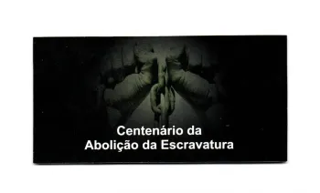 Cartela Para Moedas do Centenário da Abolição da Escravatura - VAZIA - Foto 2