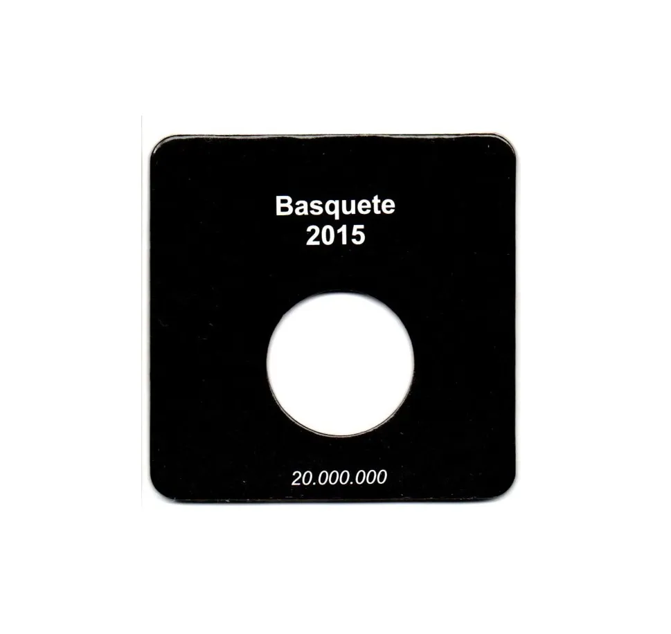 Cartela Para Moeda Olímpiadas Basquete - VAZIA