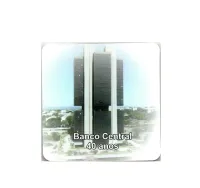 Cartela Para Moeda Banco Central 40 Anos - VAZIA - Foto 2