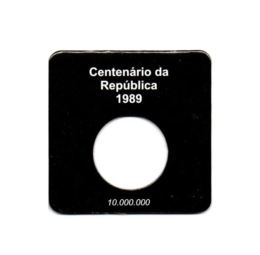 Cartela Para Moeda Centenário da República - VAZIA Imagem