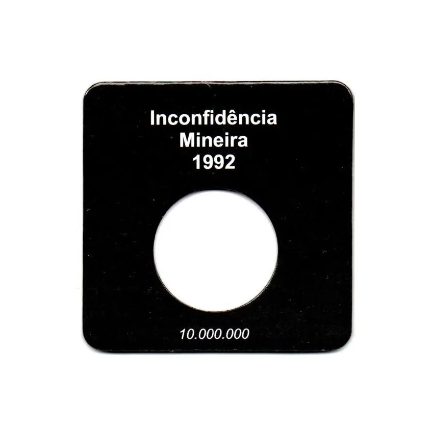 Cartela Para Moeda Inconfidência Mineira - VAZIA