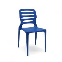 Cadeira Empilhável Ville Kit com 4 Unidades - Foto 5