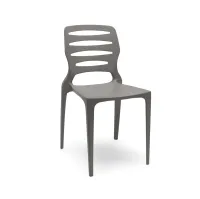 Cadeira Empilhável Ville Kit com 4 Unidades - Foto 11