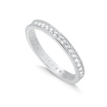 Anel Elegance com Zircônias  950 - 270189