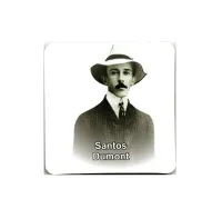 Cartela Para Moeda 5000 Réis Santos Dumont - VAZIA - Foto 2