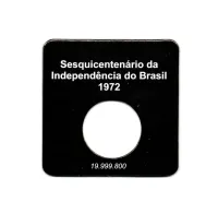 Cartela Para Moeda Sesquicentenário da Independência - VAZIA