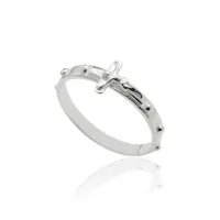 Anel Terço prata 950 - 270143