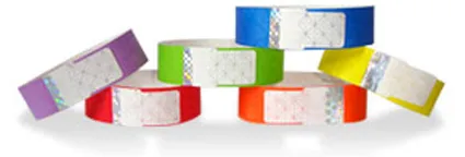 Pulseiras de identificação