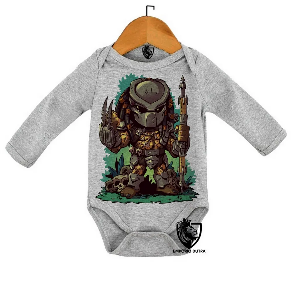 Body Bebê Infantil PREDADOR alien et extraterrestre