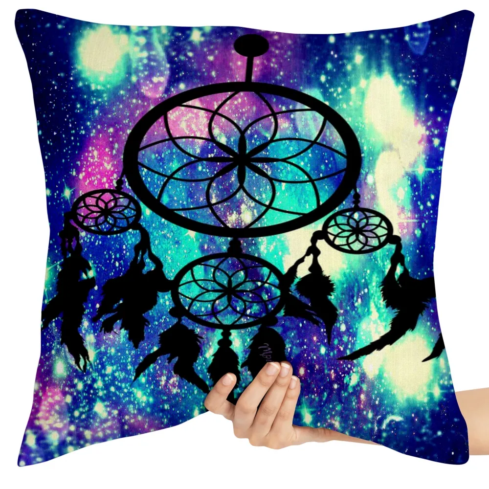 Almofada Filtro dos sonhos galáxia