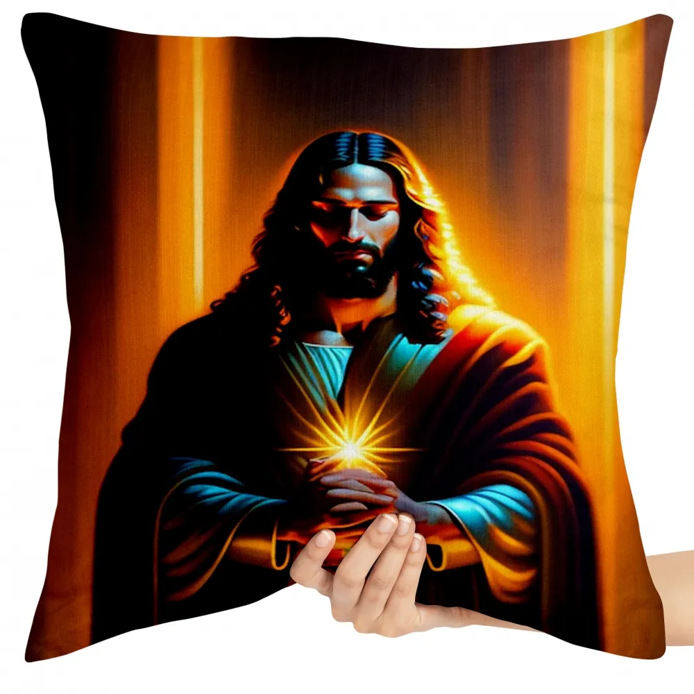 Almofada Jesus luz Imagem