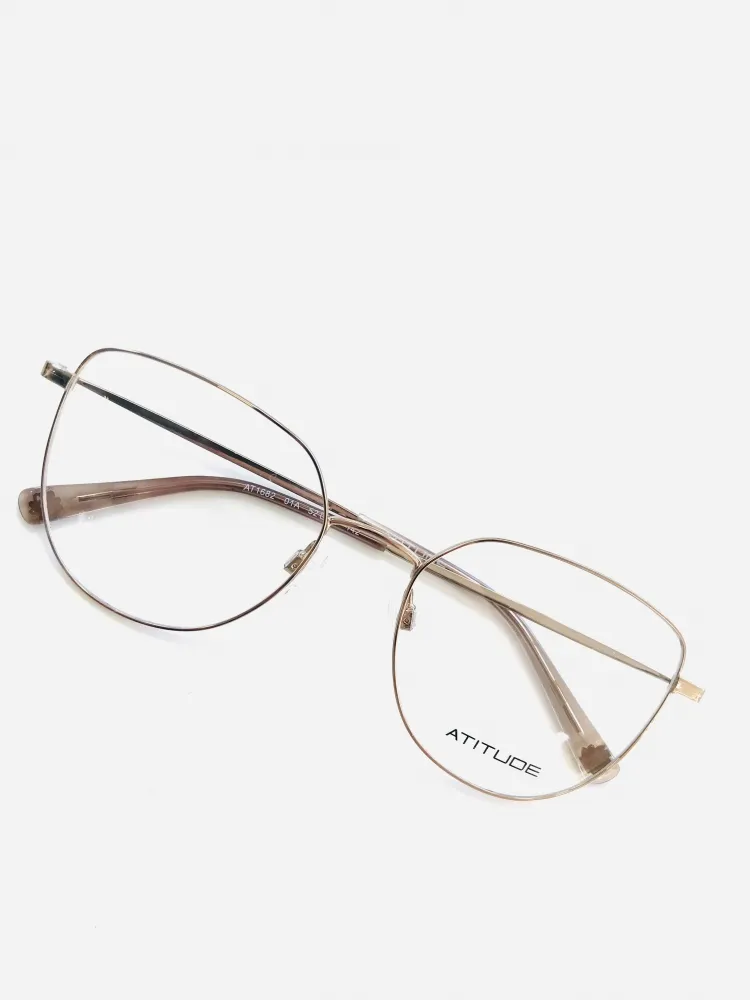 ATITUDE AT1682 01A 52 19 142 + LENTES HAYTEK 1,67 COM ANTI REFLEXO