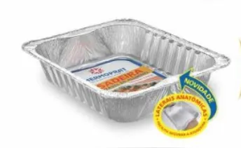Assadeira Retangular De Alumínio 3,75L Thermoprat C/12