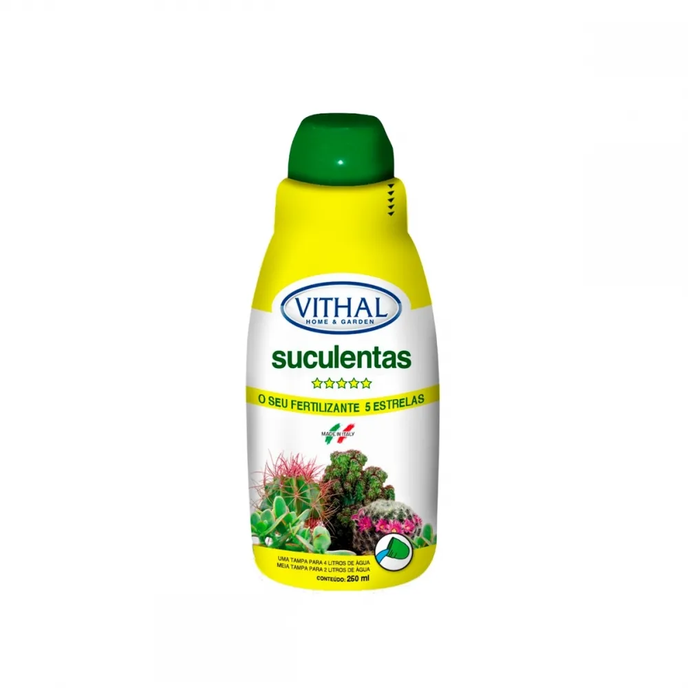 Fertilizante Líquido Para Suculentas Vithal 250ml Imagem