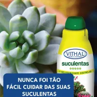 Fertilizante Líquido Para Suculentas Vithal 250ml - Foto 6