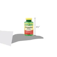Potassio (Potassium) 99mg Spring Valley® 250caps Saúde EUA - Foto 3