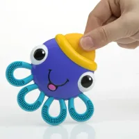 Mordedor Nûby Vibe-eez 3m+ Octopus Vibra Suavemente Gengiva EUA - Foto 4