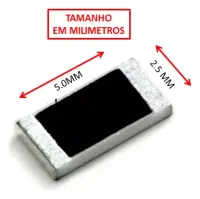 RESISTOR 4K7 SMD 2010 - Foto 2
