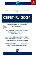 Apostila CEFET RJ  Arquiteto Urbanista Seleção 2024