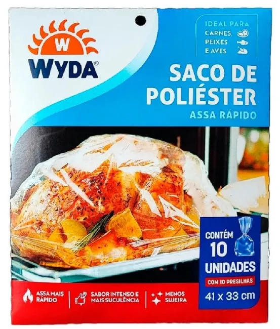 Saco Poliéster Assarápido  41CMX33cm Wyda C/10