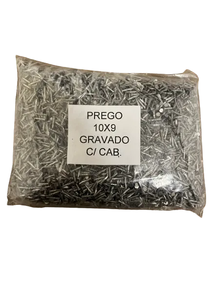 Prego Gravado com Cabeça – 1 kg
