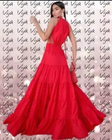 Vestido Marah longo bicolor - Foto 3