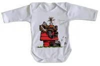 Body Bebê Infantil Guardiões da Galáxia Rocket Groot Snoop - Foto 3