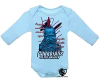 Body Bebê Infantil Guardiões da Galáxia Yondu anjo - Foto 2