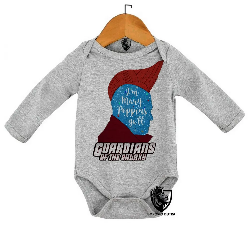 Body Bebê Infantil Guardiões da Galáxia Yondu perfil