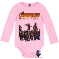 Body Bebê Infantil guerra infinita vingadores avengers - Foto 4
