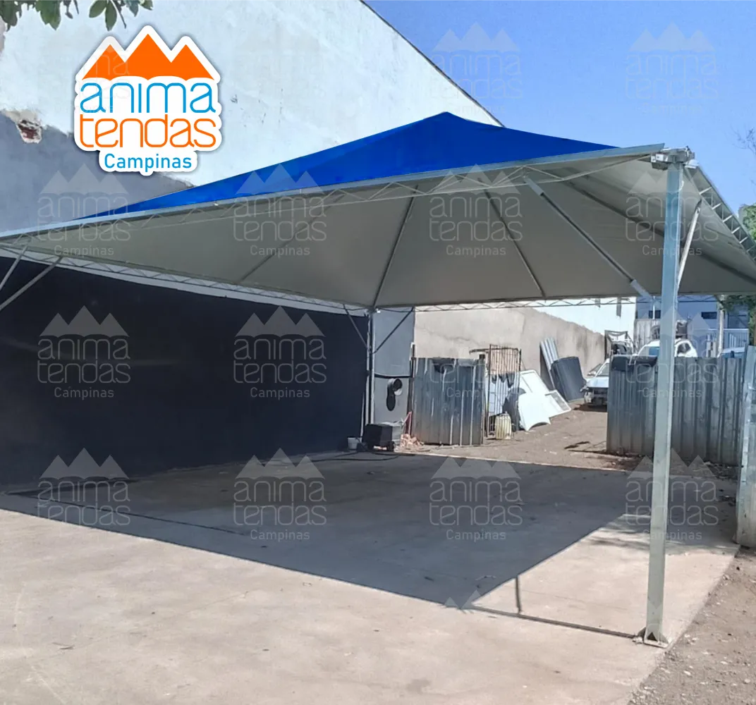 Tenda Piramidal  9x9 Calhada